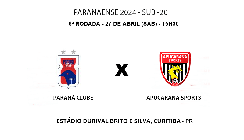 PARANÁ CLUBE X APUCARANA SPORTS