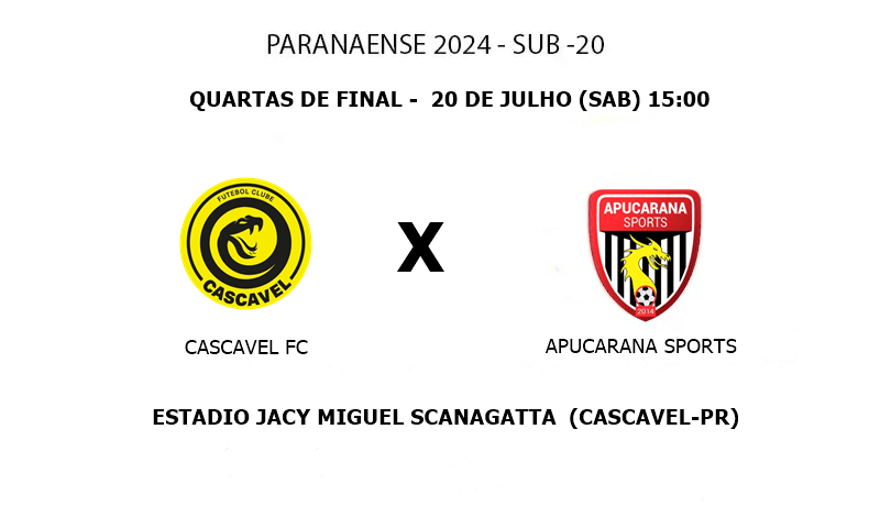 CASCAVEL X APUCARANA SPORTS